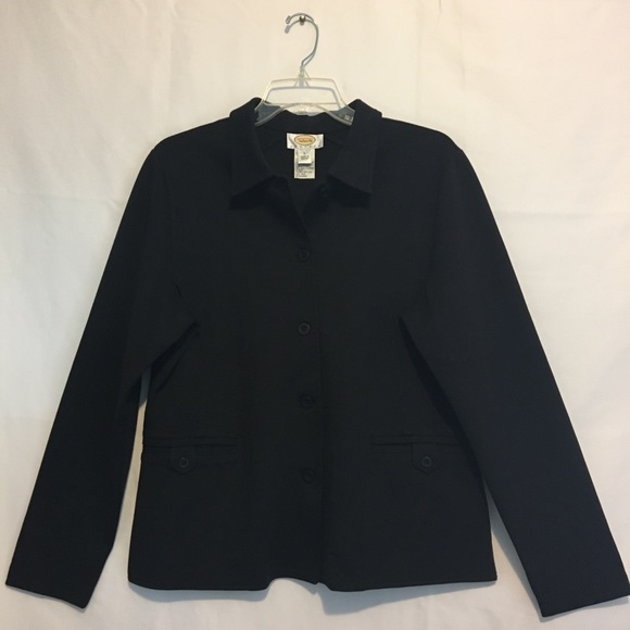 Talbots Black Jacket - Picture 2 of 15